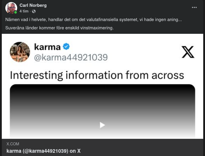 Suveräna Länder & Enskild Vinstmaximering