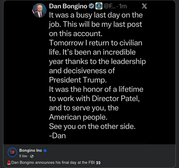 Bonginos Sista Dag På Jobbet