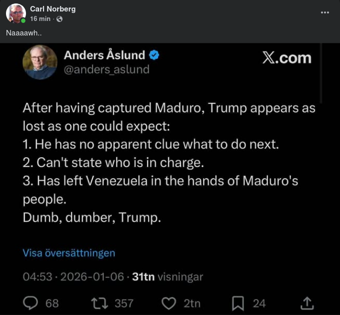 Åsnelund & Dum Trump