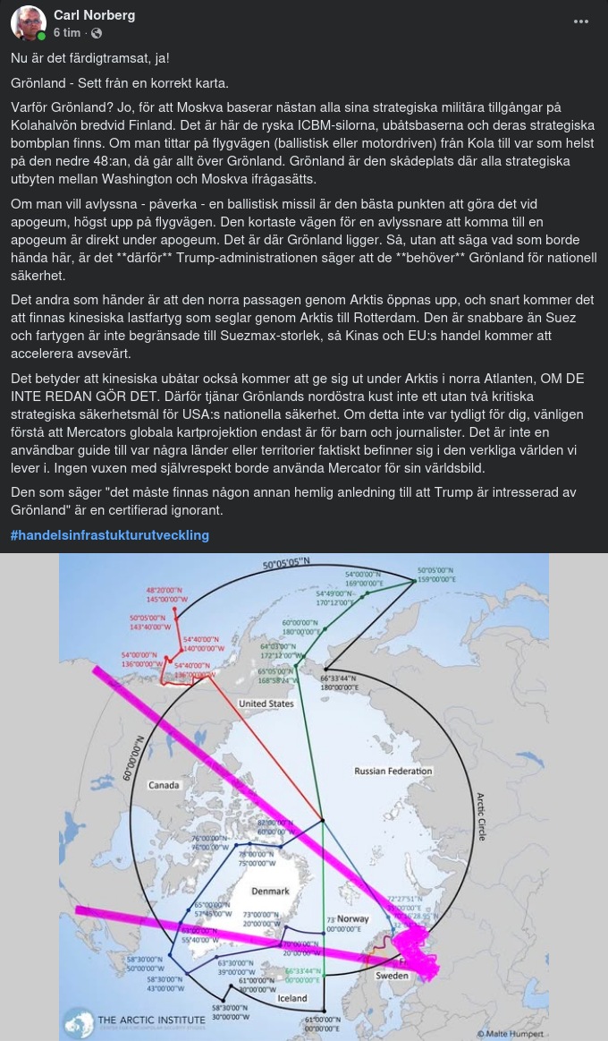 Grönland, Washington & Moskva
