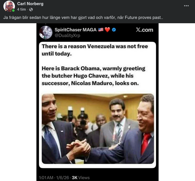 Obama, Chavez & Maduro