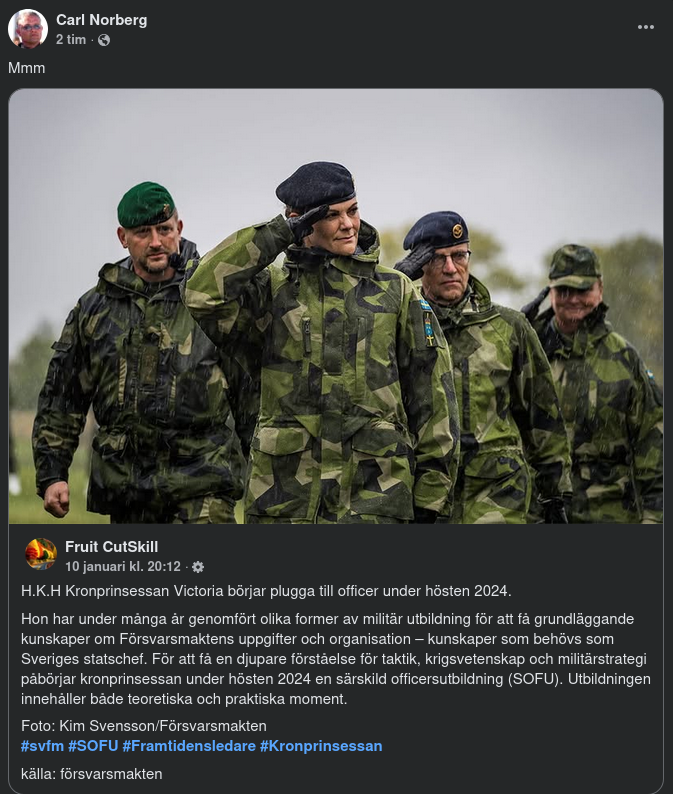 Militärpluggad Victoria