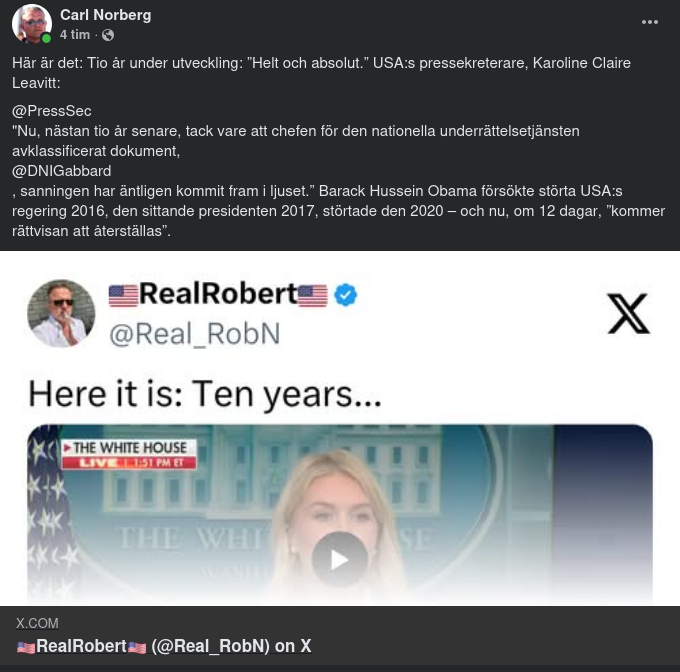 Tio Års Amerikansk Störtningsutveckling