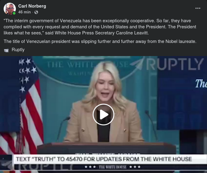 Samarbetsvilligt I Venezuela