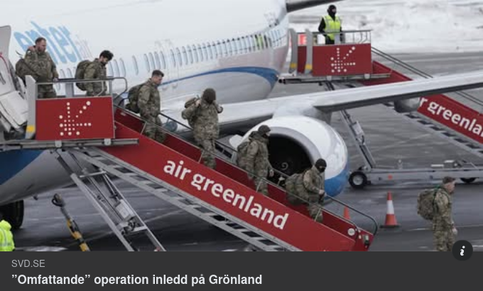 Omfattande Grönlandsoperation Inledd..