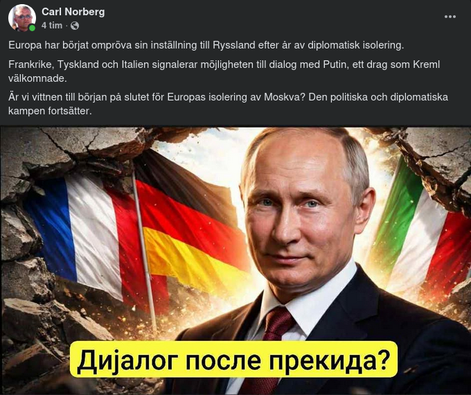 Europeisk Inställning Till Ryssland