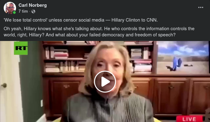 Hillary & Informationskontroll