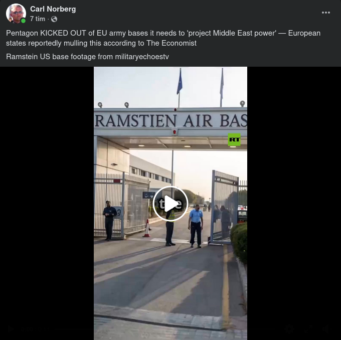 USA:s EU-Armébaser..