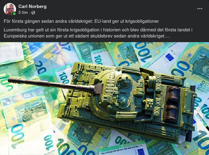 Luxemburg Ger Ut Krigsobligationer