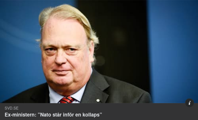 Grönland & Natokollaps I SvD - Trump Är Sabotören