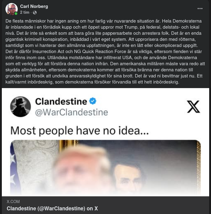 Amerikansk Inrikessituation