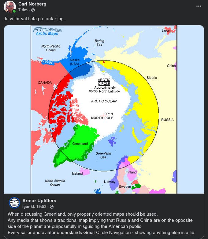 Mer Rättvisande Karta