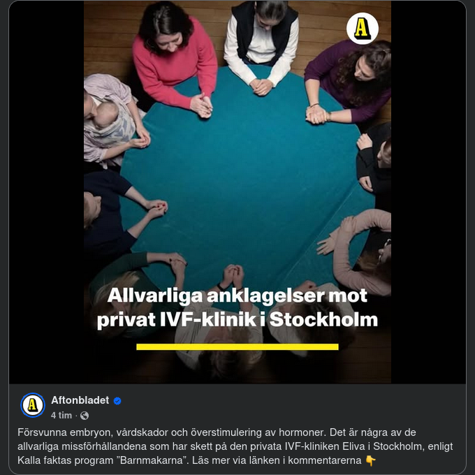 Allvarliga Anklagelser Mot Privat IVF-Klinik