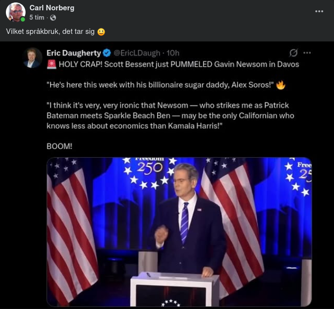 Språkbrukande Bessent