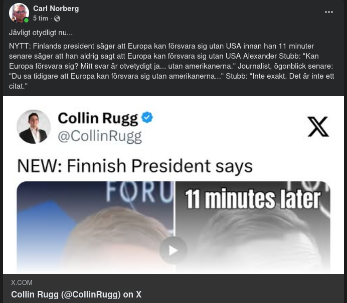 Motsägelsefull Stubb