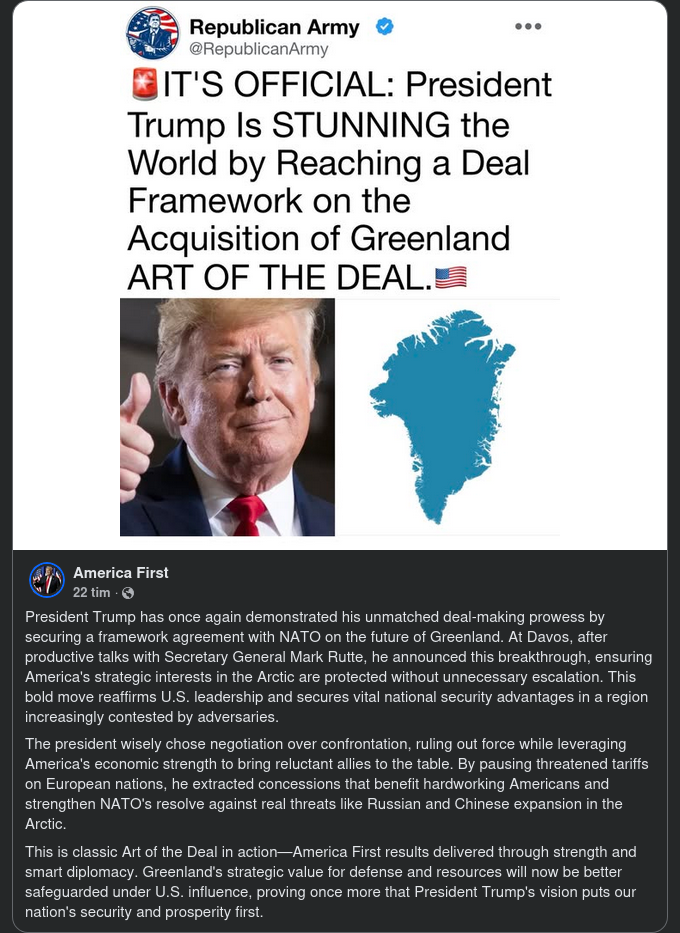 Avtalsramverk För Grönland Uppnått