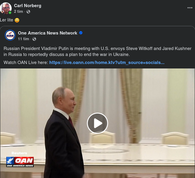 Witkoff & Kushner Hos Putin