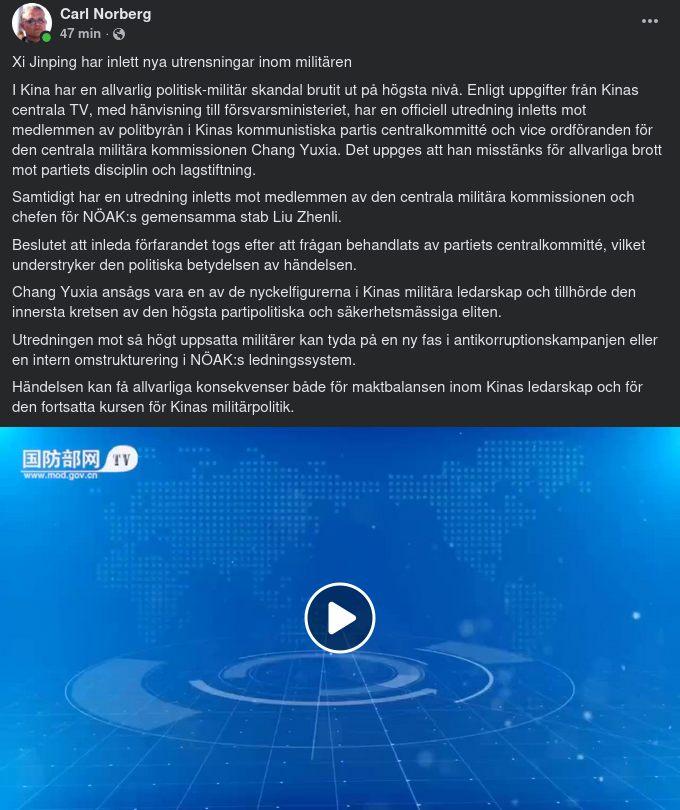 Interna Kinesiska Utredningar