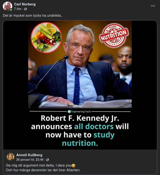 Näringslära För Amerikanska Läkare