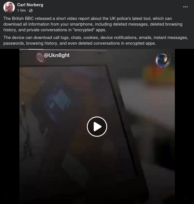 Nedladdningsvapen För Brittisk Polis