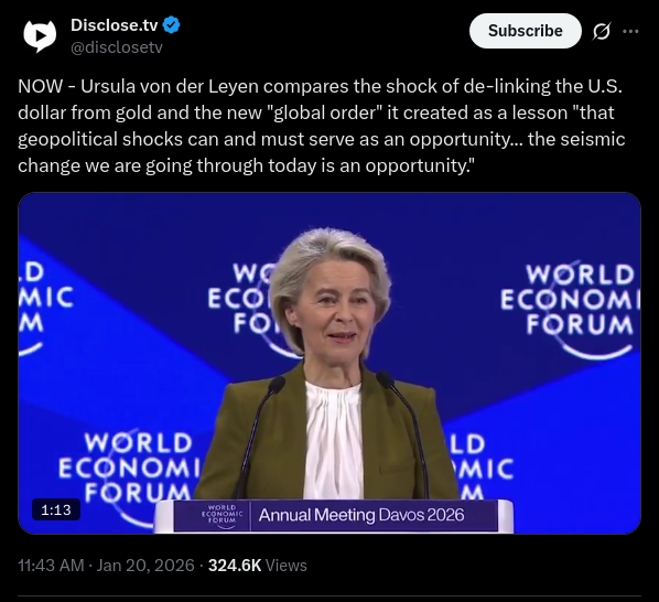 Geopolitiska Chocker Som Möjligheter