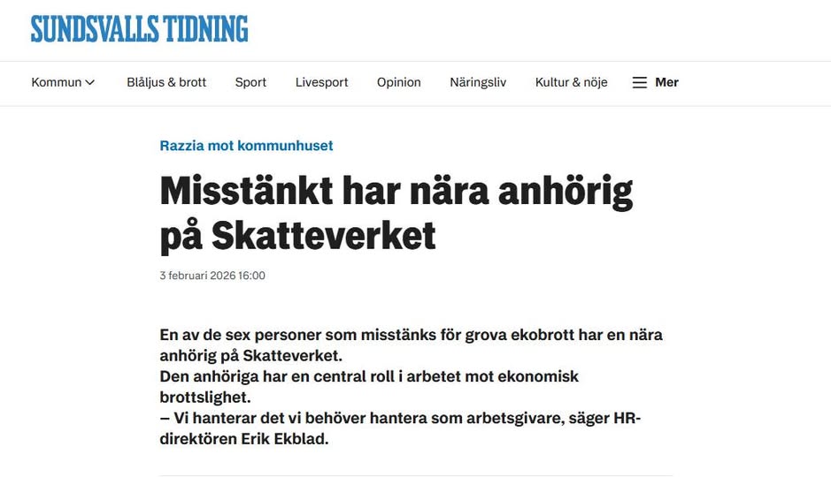 Helfritt Från Institutionaliserad Korruption..