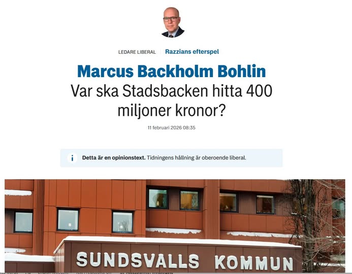 Stadsbacken & Kommunekonomin