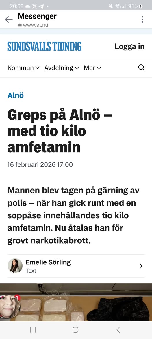 Gripen Med 10 Kilo På Alnö