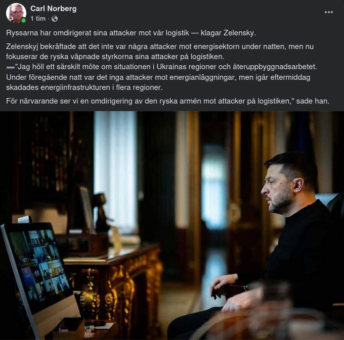 Från Energi Till Logistik