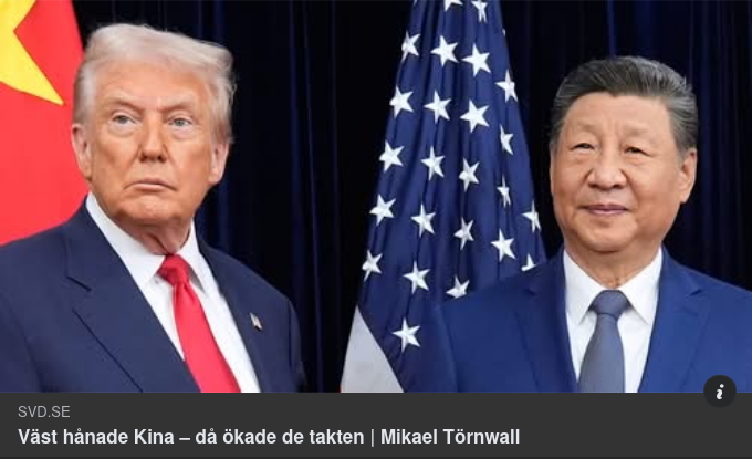 Främjat Kinesiskt AI I SvD