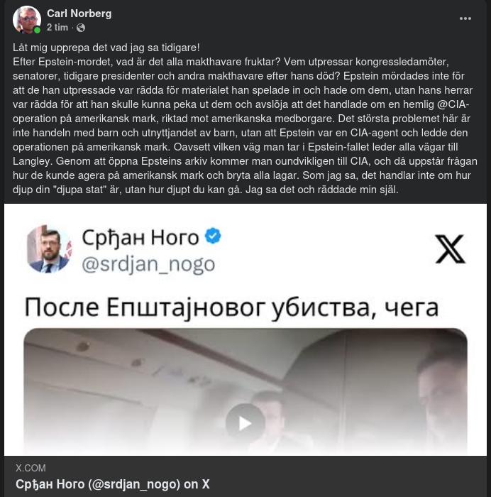 Från Epstein Till Langley