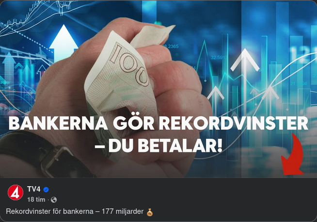 Vinstrekord För Bankerna