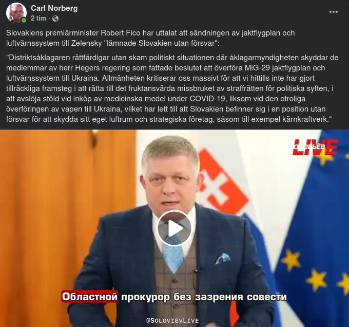 Försvarslöst Slovakien