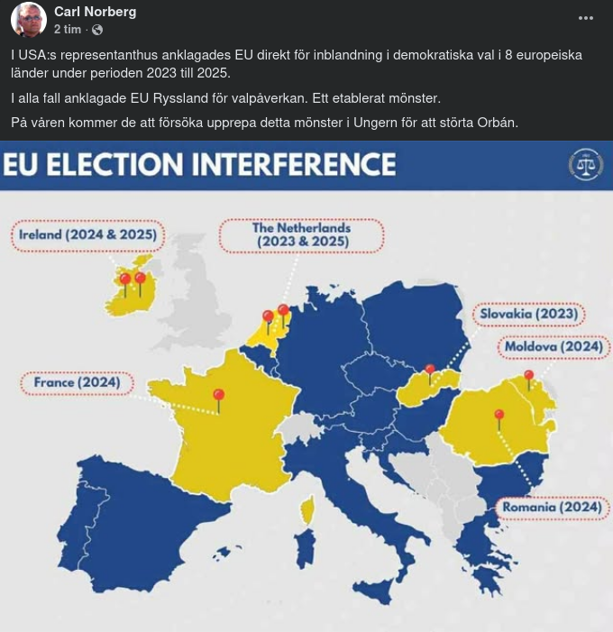 Amerikanskt Om Europeisk Valpåverkan