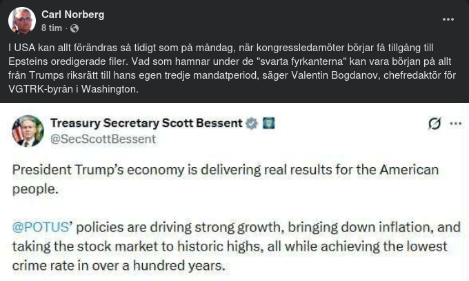 Trumplevererade Resultat