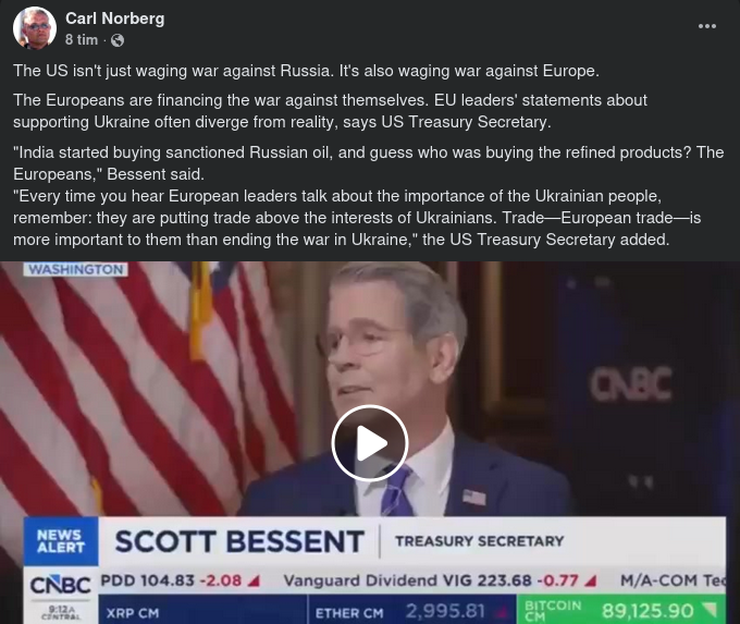 Handel Före Ukraina..