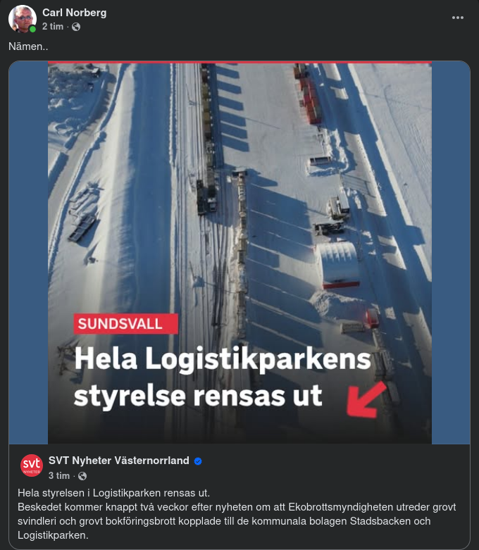 Logistikparksstyrelserensning