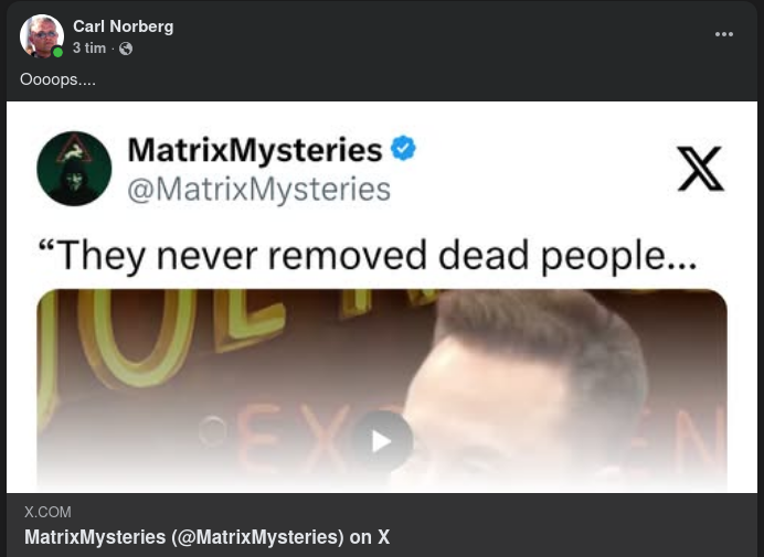 Avlidna Men Inte Avförda