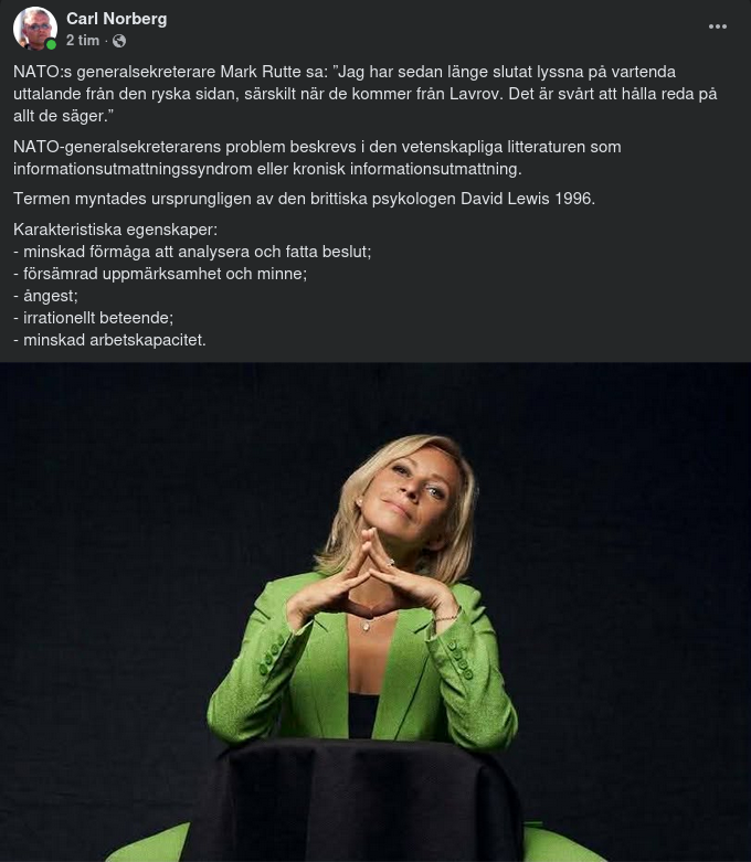 Zakharova Om Kroniskt Informationsmättad Rutte Samt Nazisthistoriemörkande Kanada, En Lista Från Kaja Kallas & Ukraina Som Kosovo