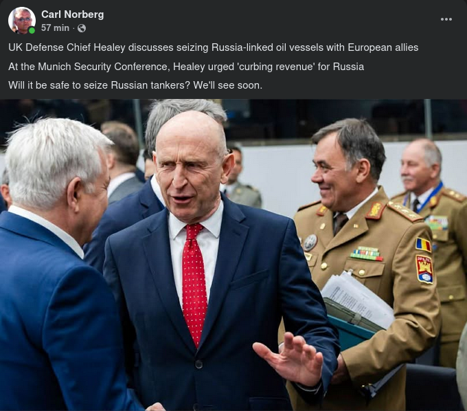 Tankfartygsbeslagtagningsdiskussioner