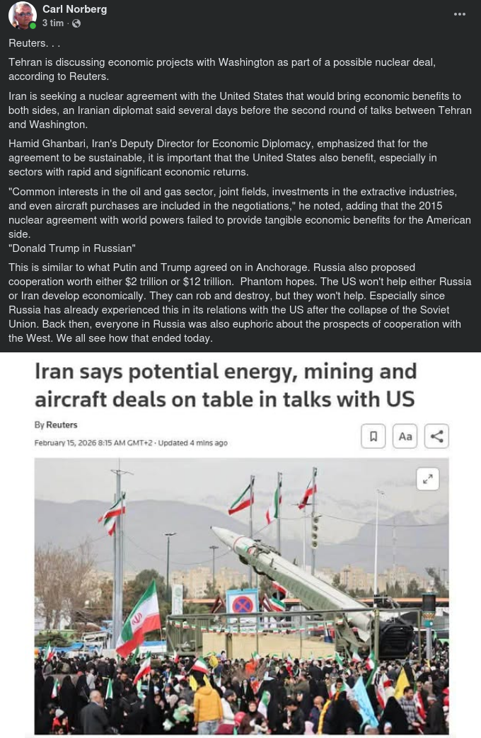 Iran, USA & Kärnavtal