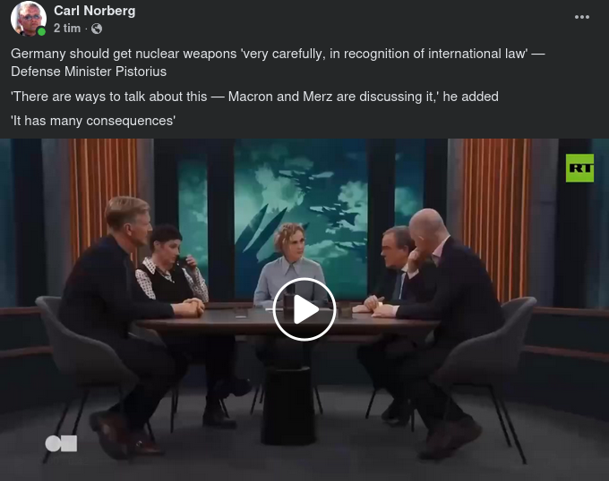 Tyskt Kärnvapenbehov