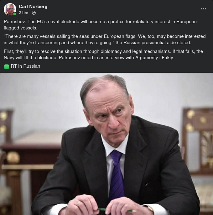 Europeiskt Flaggade Fartyg