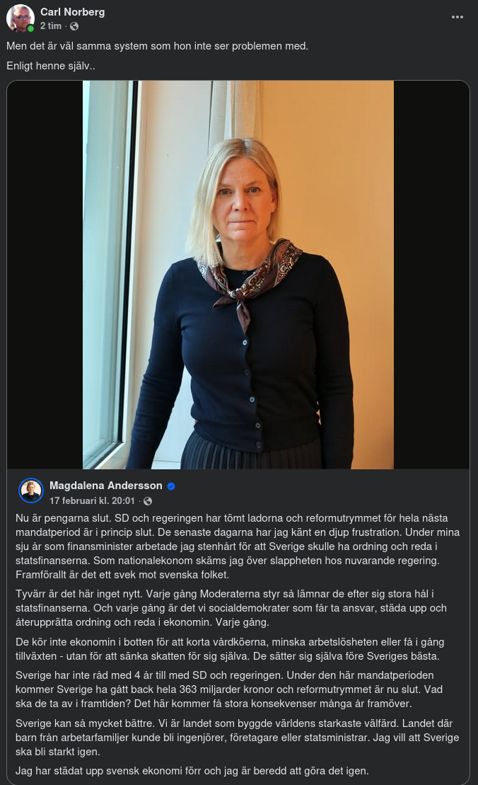 Magdalena I Samma Problemfria Pengasystem