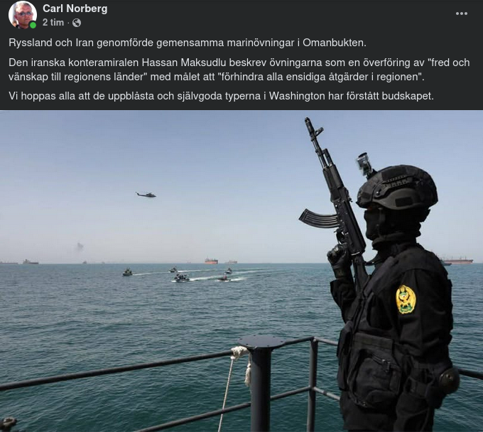 Gemensamma Marinövningar I Omanbukten