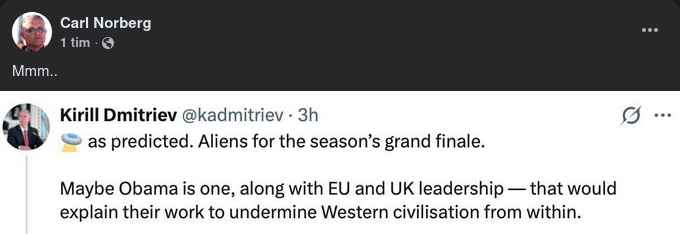 Aliens I Säsongsfinalen..