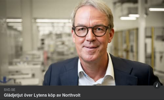 Lyten Slutför Northvoltköp
