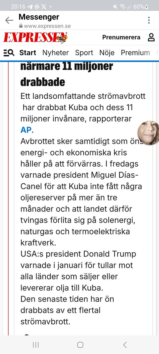 Landsomfattande Strömavbrott På Kuba