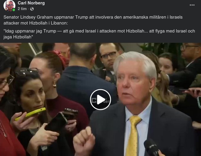 Lindsey Uppmanar Presidenten