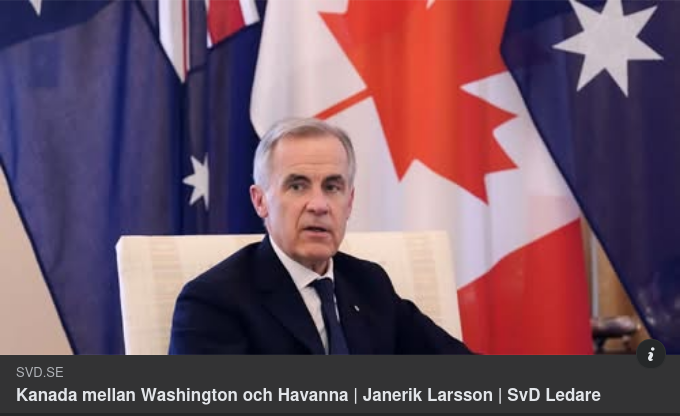 Kanadasituation I SvD